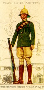 A brit dél-afrikai rendőrség, 1936. alkotó: Unbekannt
