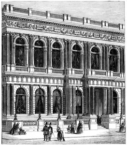 A Carlton Club, London, 1891 alkotó: Unbekannt