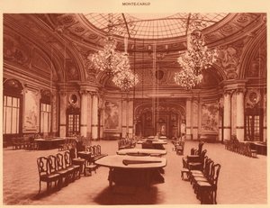 A Kaszinó. - Schmits terem, Monte Carlo, 1930. alkotó: Unbekannt