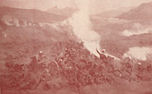 A lovassági roham Balaclavánál, 1854-1909 alkotó: Unbekannt
