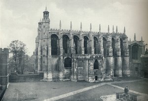 A kápolna a Hosszúkamra tetejéről, 1926 alkotó: Unbekannt
