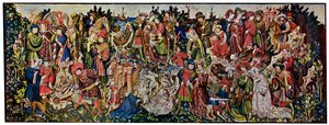 A Chatsworth Hunting Tapestries, a sorozat első része, 1930 alkotó: Unbekannt