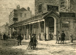 A Chelsea Bun-House, 1810, c1876. alkotó: Unbekannt
