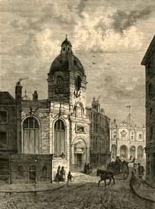 Fink Szent Benet temploma régi nézetből, 1897. alkotó: Unbekannt