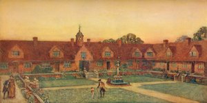 The Churchill Cottage Homes, Somerset. Silcock és Reay, építészek, 1907 alkotó: Unbekannt