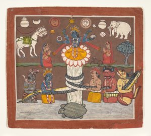 A tejóceán kavargása, kb. 1780-90. alkotó: Unbekannt