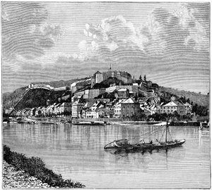 Namur fellegvára, 1898 alkotó: Unbekannt