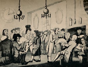 A Lloyds kávézója, 1798, 1928 alkotó: Unbekannt