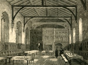 A főiskola aula, 1881. alkotó: Unbekannt