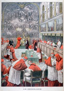 A Konklávé, 1903 alkotó: Unbekannt