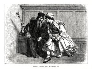 The Confession, Athos-hegy, Görögország északi része, 1886 alkotó: Unbekannt