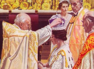 Erzsébet királynő koronázása 1900-2002, 1937 alkotó: Unbekannt