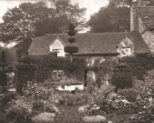 A kunyhó a Haddon Hall közelében, Derbyshire államban, 1894. alkotó: Unbekannt