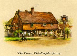 The Crown, Chiddingfold, Surrey, 1936. alkotó: Unbekannt