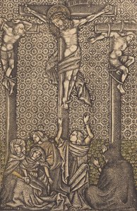 A keresztre feszítés, c. 1460. alkotó: Unbekannt