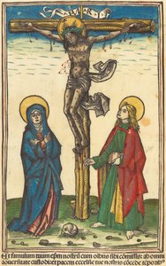 A keresztre feszítés, c. 14901500. alkotó: Unbekannt