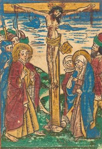A keresztre feszítés, c. 1490. alkotó: Unbekannt
