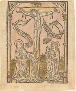 A keresztre feszítés, c. 1500. alkotó: Unbekannt