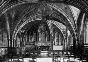 The Crypt Chapel, Westminster, 1920 alkotó: Unbekannt