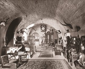 A kripta, Glamis kastély, Forfar, Skócia, 1894. alkotó: Unbekannt