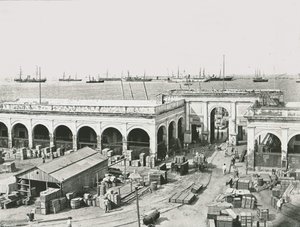 Vámház, Veracruz, Mexikó, 1895. alkotó: Unbekannt