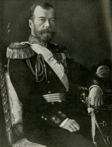 Az orosz cár, 1910-es évek, 1919. alkotó: Unbekannt
