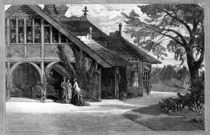 The Dairy, Sandringham, Norfolk, 1887 alkotó: Unbekannt