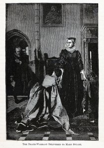 A Mary Stuartnak átadott halálos ítélet, 1882 alkotó: Unbekannt
