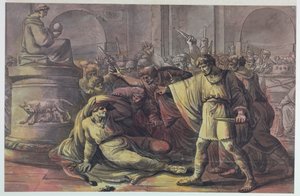 Julius Caesar halála alkotó: Unbekannt