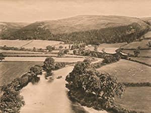 A Dee Valley, a Gledowers Moundból, 1902 alkotó: Unbekannt