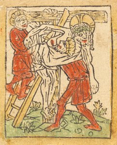 A lerakódás, c. 1475. alkotó: Unbekannt