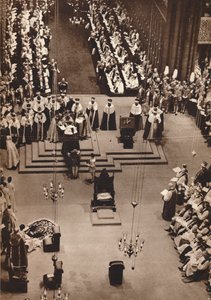 Kent hercege tiszteleg az újonnan megkoronázott VI. György király előtt, 1937 alkotó: Unbekannt