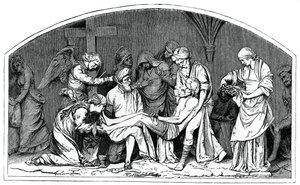 A húsvéti sír, 1554-1564, 1870 alkotó: Unbekannt