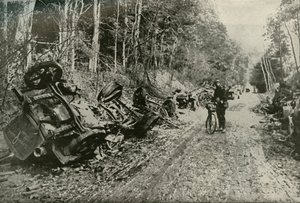 A brit Shell Fire hatása, 1919. alkotó: Unbekannt