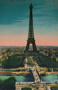 Az Eiffel-torony, Párizs, 1920 alkotó: Unbekannt