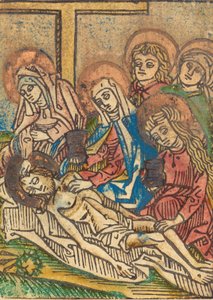 Krisztus balzsamozása c. 14801490. alkotó: Unbekannt
