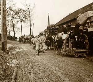 The Exodus, c1914-c1918 alkotó: Unbekannt