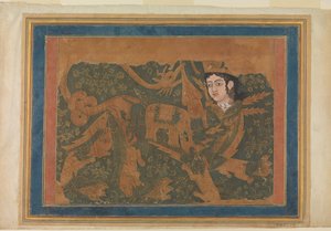 The Fabulous Creature Buraq, kb. 1660-80. alkotó: Unbekannt