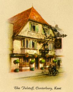 The Falstaff, Canterbury, Kent, 1936. alkotó: Unbekannt