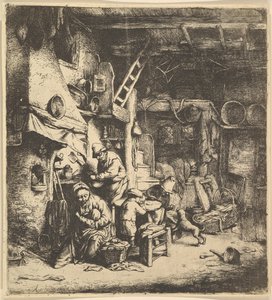 A család fordított példánya, 1610-85. alkotó: Unbekannt