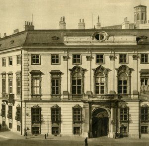 Szövetségi Kancellária, Ballhausplatz, Bécs, Ausztria, c1935. alkotó: Unbekannt