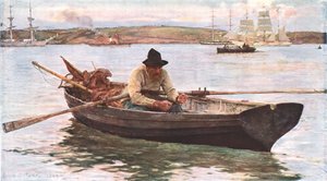 A halász, c1902. alkotó: Unbekannt