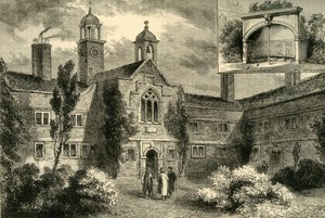 A Fishmongers Almshouses 1850-ben, c1878. alkotó: Unbekannt