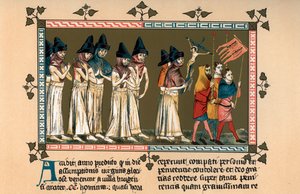 A zászlósok Doornikban 1349-ben, 1903-ban alkotó: Unbekannt