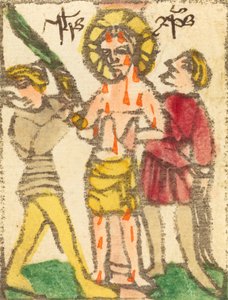 A zászlózás, 14251450. alkotó: Unbekannt