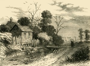A Fleet River, St. Pancras közelében, 1825, 1876 c. alkotó: Unbekannt