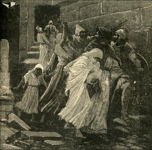 Sedékiás repülése, 1890. alkotó: Unbekannt