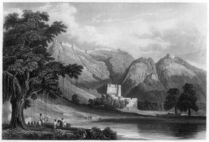 Bowrie erődje, Rajpootana, India, 1860 alkotó: Unbekannt