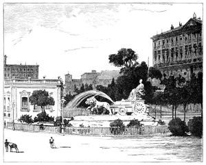 Cybele kútja, Madrid, 1900 alkotó: Unbekannt