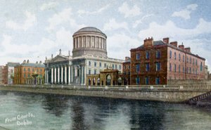 The Four Courts, Dublin, Írország, az 1900-as évektől az 1920-as évekig alkotó: Unbekannt